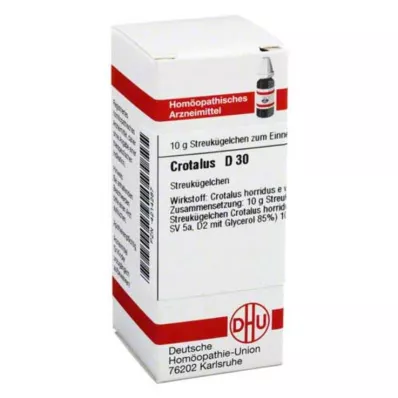 CROTALUS D 30 globules, 10 g