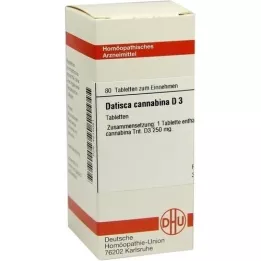 DATISCA cannabina D 3 comprimés, 80 pc