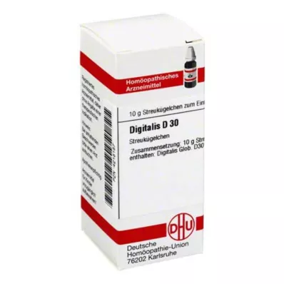 DIGITALIS D 30 globules, 10 g