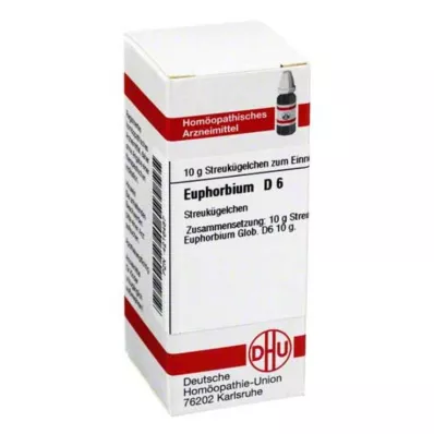 DHU Euphorbium D 6 globules, 10 g