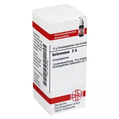 GELSEMIUM C 6 globules, 10 g GELSEMIUM C 6 globules, 10 g