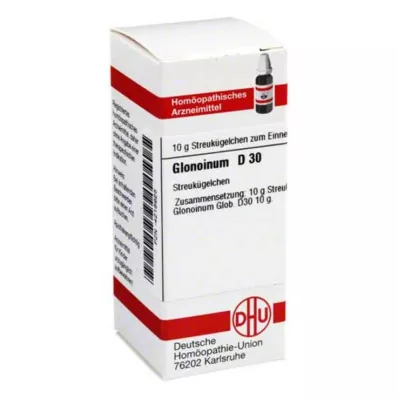 DHU Glonoinum D 30 globules, 10 g