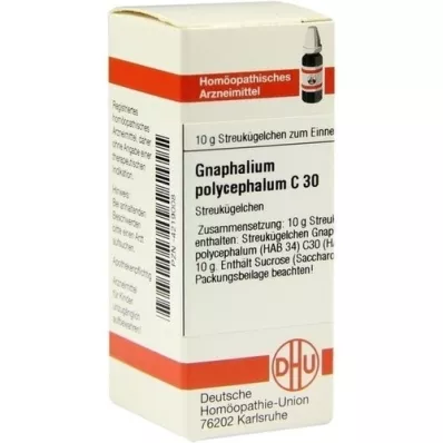 GNAPHALIUM POLYCEPHALUM C 30 globules, 10 g