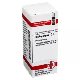 HAPLOPAPPUS Globules D 3, 10 g