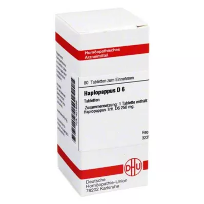 HAPLOPAPPUS D 6 comprimés, 80 pc HAPLOPAPPUS D 6 comprimés, 80 pc