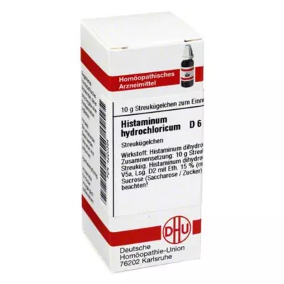 HISTAMINUM hydrochloricum D 6 globules, 10 g