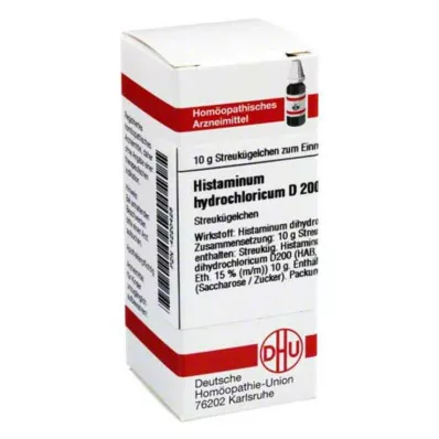 HISTAMINUM hydrochloricum D 200 globules, 10 g