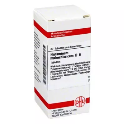 DHU Histaminum hydrochloricum D 6 comprimés, 80 pc