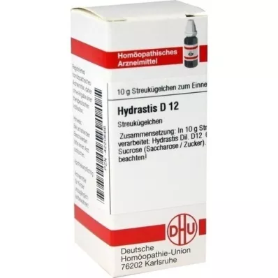 HYDRASTIS Globules D 12, 10 g