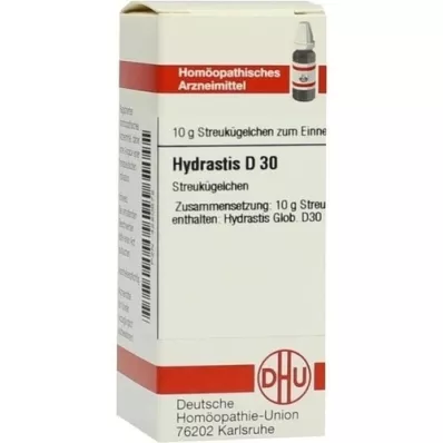 HYDRASTIS D 30 globules, 10 g