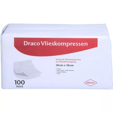 VLIESKOMPRESSEN non stérile 10x10 cm 8 fois, 100 pces