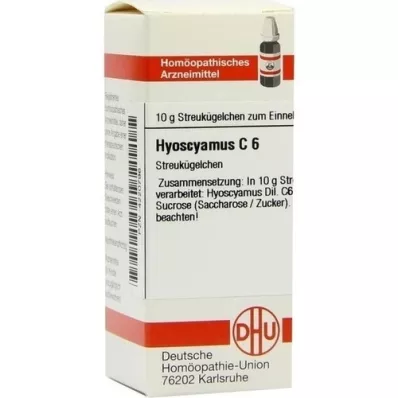 HYOSCYAMUS C 6 globules, 10 g