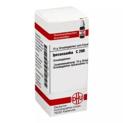 IPECACUANHA C 200 globules, 10 g