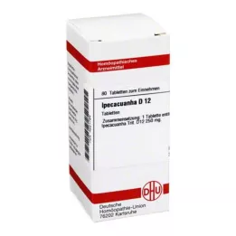 IPECACUANHA D 12 comprimés, 80 pc