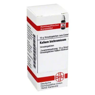 KALIUM BICHROMICUM C 6 globules, 10 g KALIUM BICHROMICUM C 6 globules, 10 g