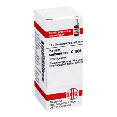 KALIUM CARBONICUM C 1000 globules, 10 g