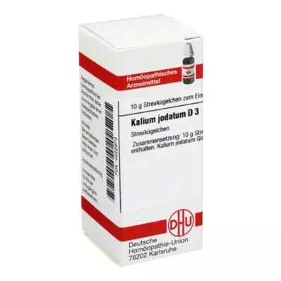 KALIUM JODATUM Globules D 3, 10 g