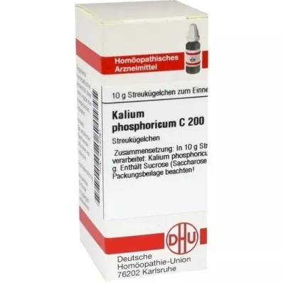 KALIUM PHOSPHORICUM C 200 globules, 10 g