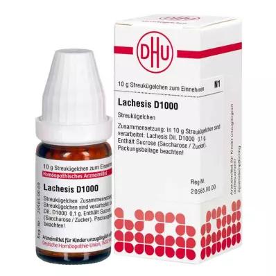 Lachesis D1000 globules (10 g) Lachesis D1000 globules (10 g)