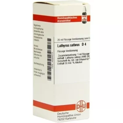 LATHYRUS SATIVUS D 4 Dilution, 20 ml