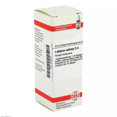 LATHYRUS SATIVUS D 4 Dilution, 20 ml