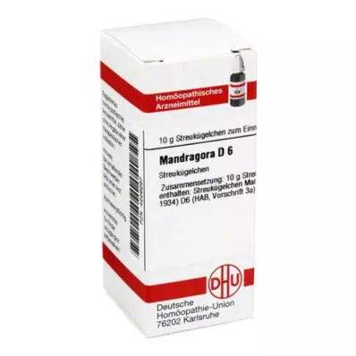 MANDRAGORA Globules D 6, 10 g