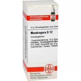 MANDRAGORA Globules D 12, 10 g