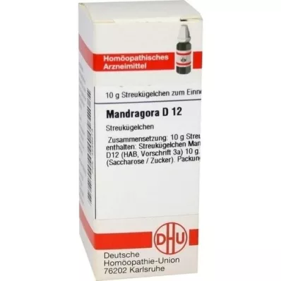 MANDRAGORA Globules D 12, 10 g