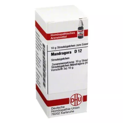 MANDRAGORA Globules D 12, 10 g