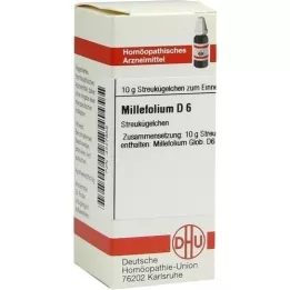 MILLEFOLIUM D 6 globules, 10 g