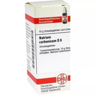 NATRIUM CARBONICUM Globules D 6, 10 g