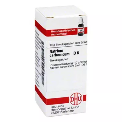 DHU Natrum carbonicum D 6 globules, 10 g