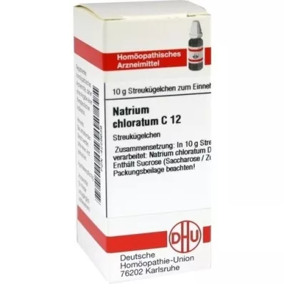 NATRIUM CHLORATUM C 12 globules, 10 g