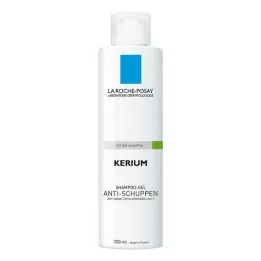 ROCHE-POSAY Kerium peau grasse shampooing gel, 200 ml