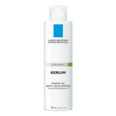 ROCHE-POSAY Kerium peau grasse shampooing gel, 200 ml