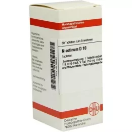 NICOTINUM D 10 comprimés, 80 pc