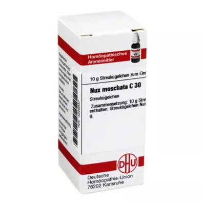 NUX MOSCHATA C 30 globules, 10 g