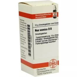 NUX VOMICA Globules D 8, 10 g