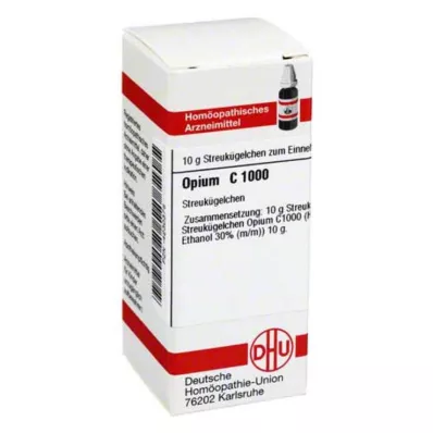 OPIUM C 1000 globules, 10 g
