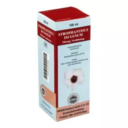 STROPHANTHUS D 4 Sanum gouttes, 100 ml