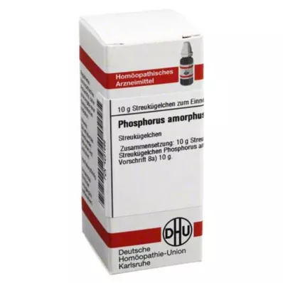 PHOSPHORUS AMORPHUS Globules D 12, 10 g PHOSPHORUS AMORPHUS Globules D 12, 10 g