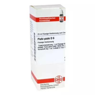 PICHI-pichi D 6 Dilution, 20 ml PICHI-pichi D 6 Dilution, 20 ml