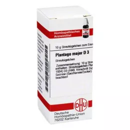 PLANTAGO MAJOR Globules D 3, 10 g