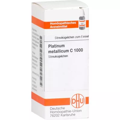 PLATINUM METALLICUM C 1000 globules, 10 g