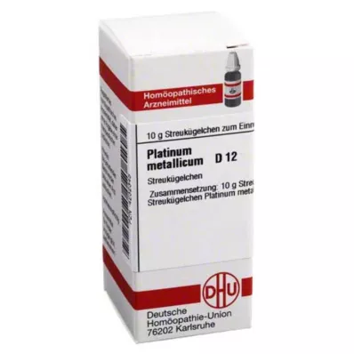 DHU Platine métallisé D 12 globules, 10 g