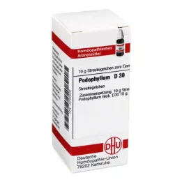 PODOPHYLLUM D 30 globules, 10 g