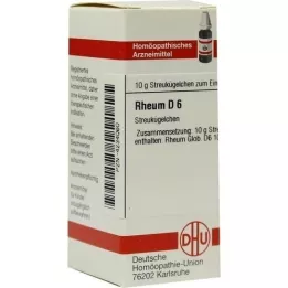 RHEUM Globules D 6, 10 g