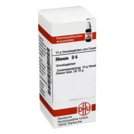 RHEUM Globules D 6, 10 g