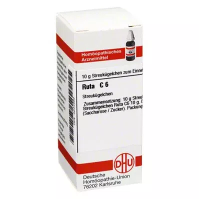 DHU Ruta C 6 globules, 10 g