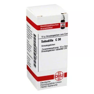 SABADILLA C 30 globules, 10 g